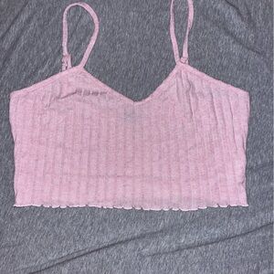 pink plush cami
